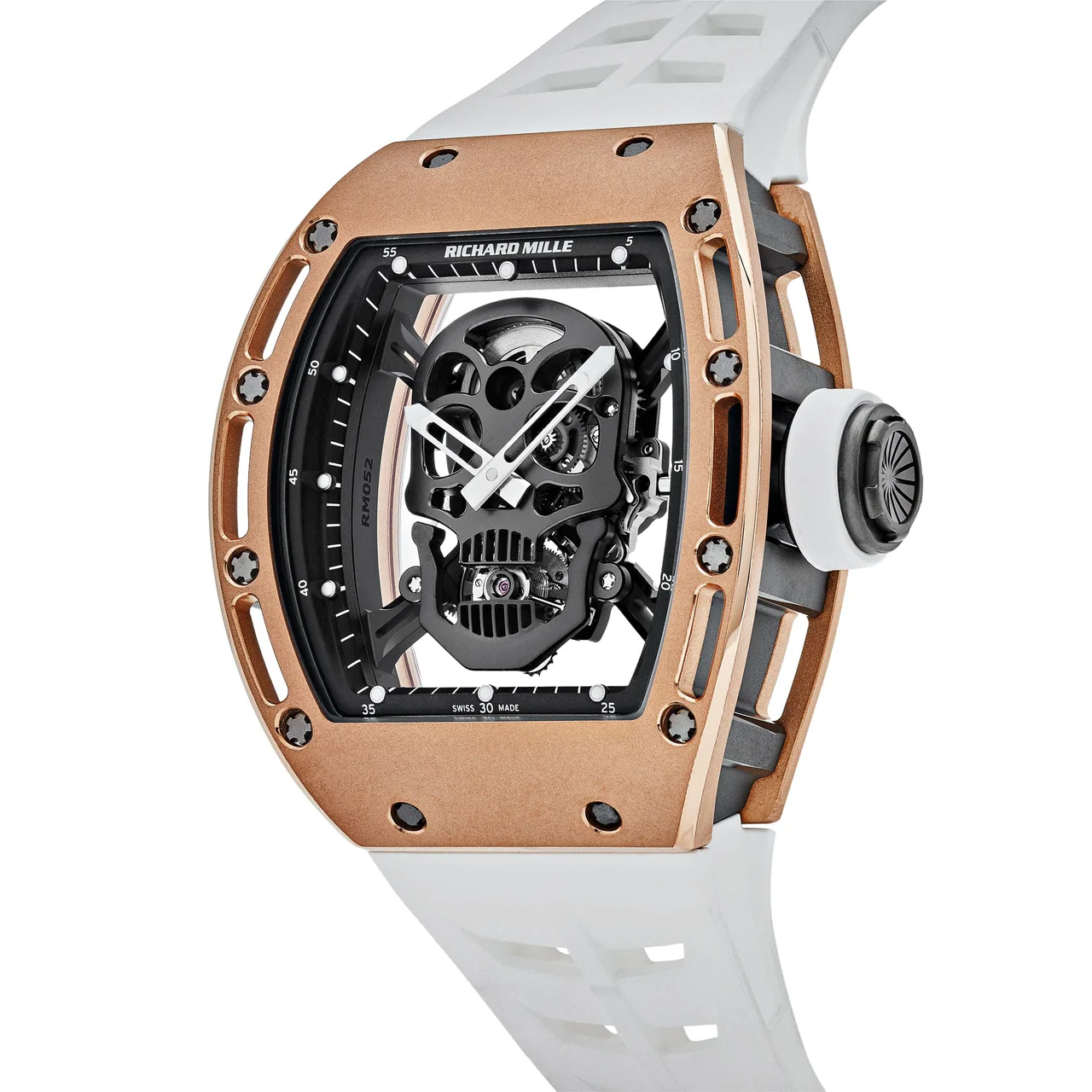 R&M RM 052 'Skull' Tourbillon Rose Gold - DiscoversMarket
