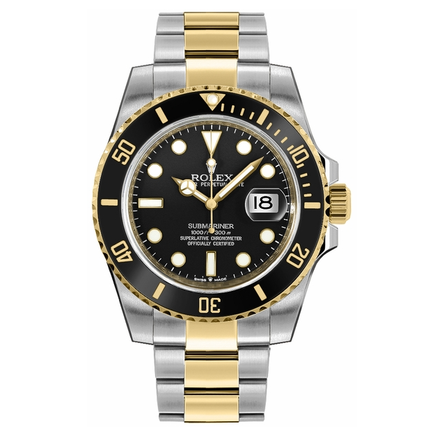Submariner Date Two Tone Oyster Bracelet 41mm - DiscoversMarket