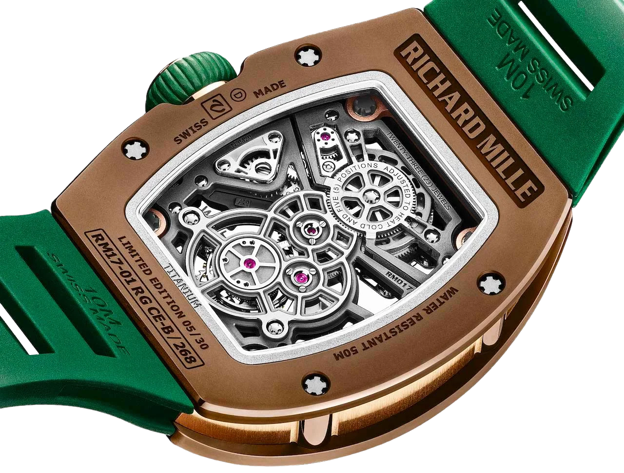 R&M RM 17-01 Tourbillon Brown Cermet - DiscoversMarket