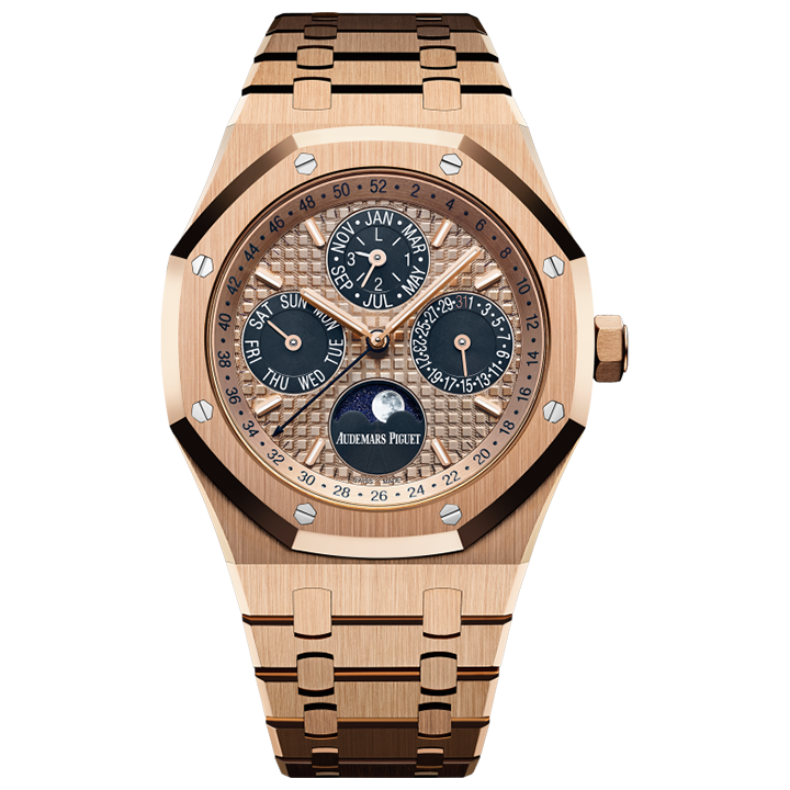 Aude Pig*et ROYAL OAK PERPETUAL CALENDAR Ref. 26584OR.OO.1220OR.01 - DiscoversMarket