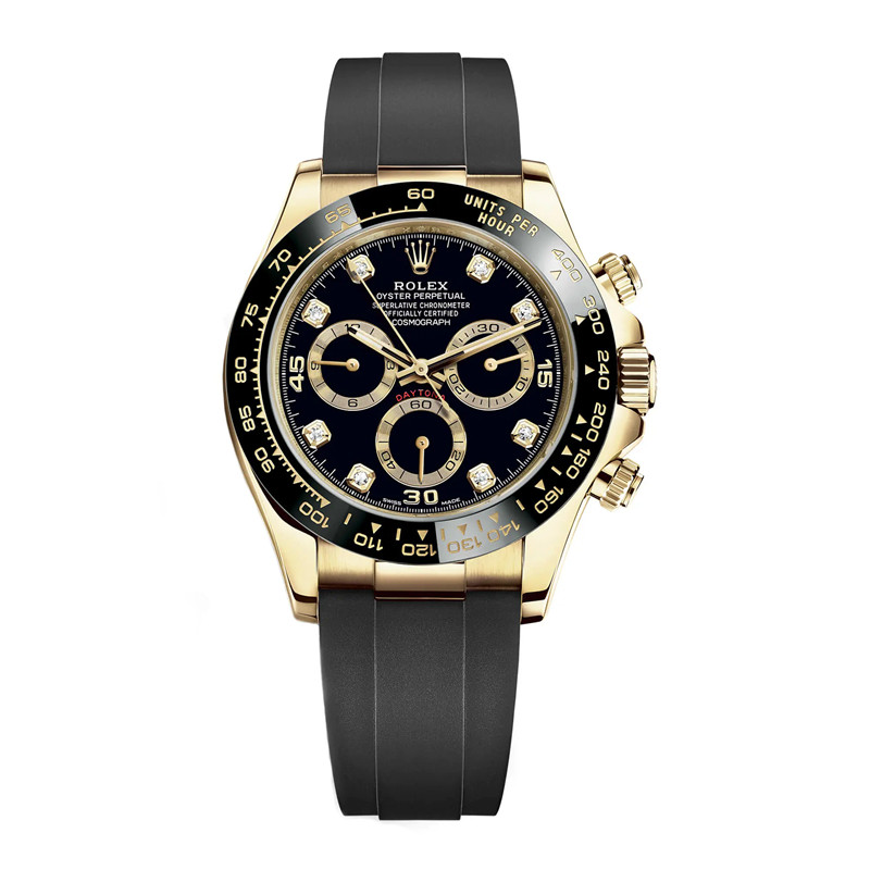 Cosmograph Daytona m116518ln-0078 Black Diamond Dial Oysterflex 40mm Rolex Daytona - DiscoversMarket