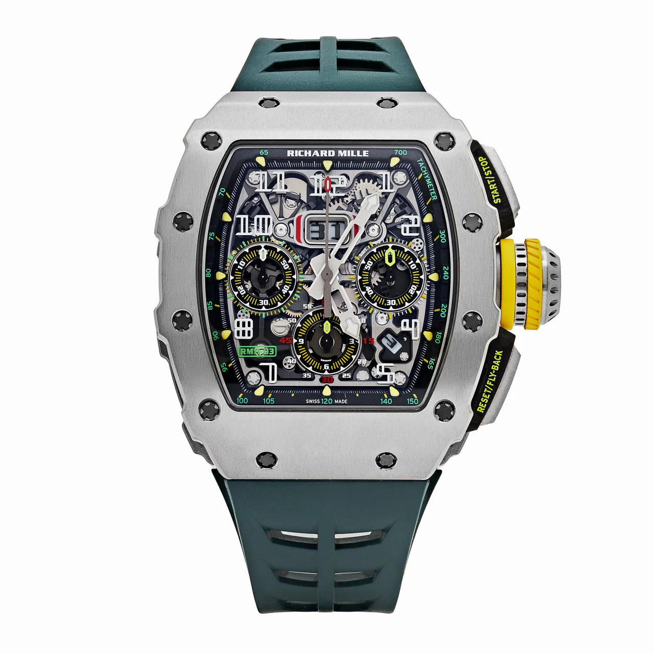 R&M RM 11-03 Titanium Automatic Flyback Chronograph - DiscoversMarket