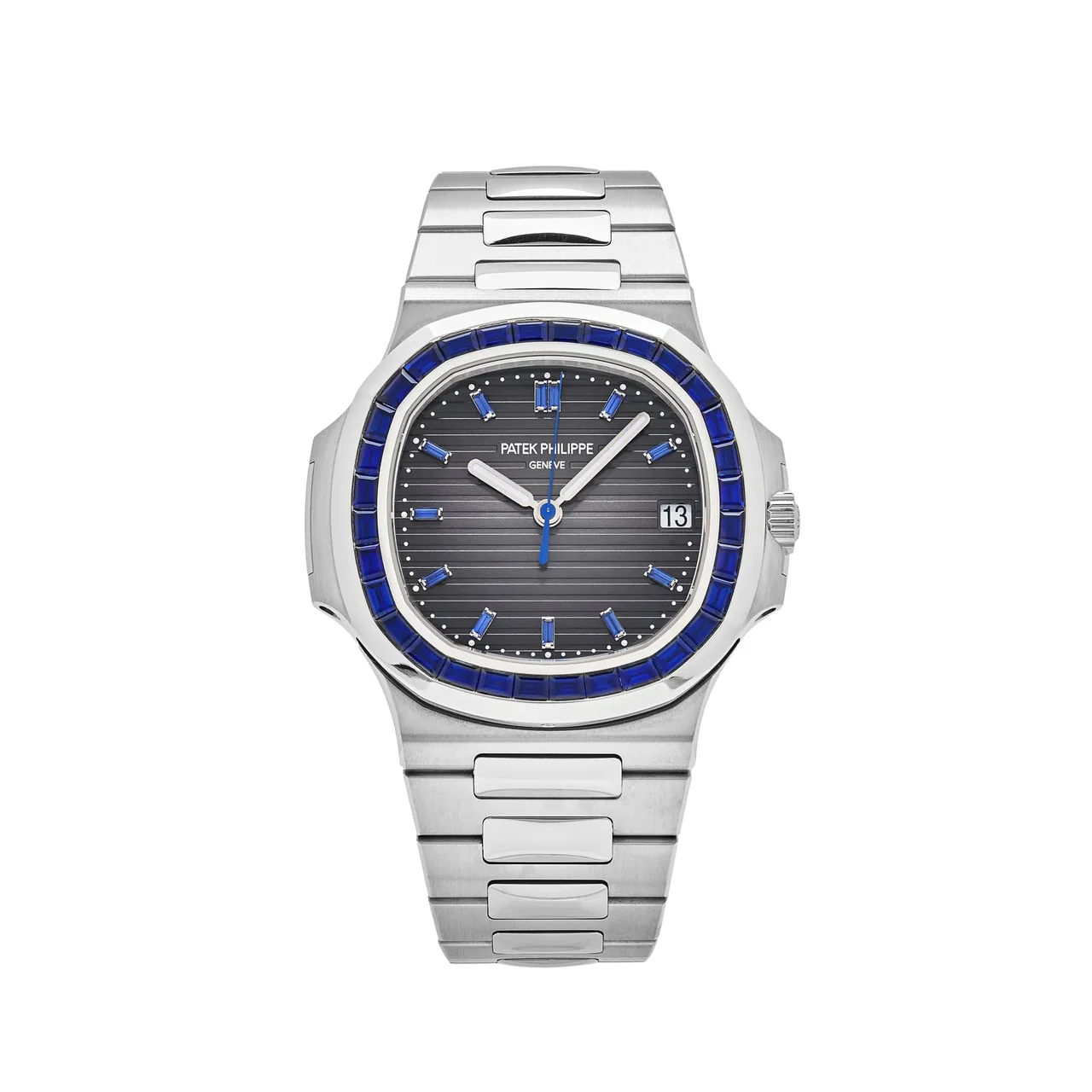 Pat*k P Nautilus 5711/111P-001 Platinum Blue Sapphire - DiscoversMarket