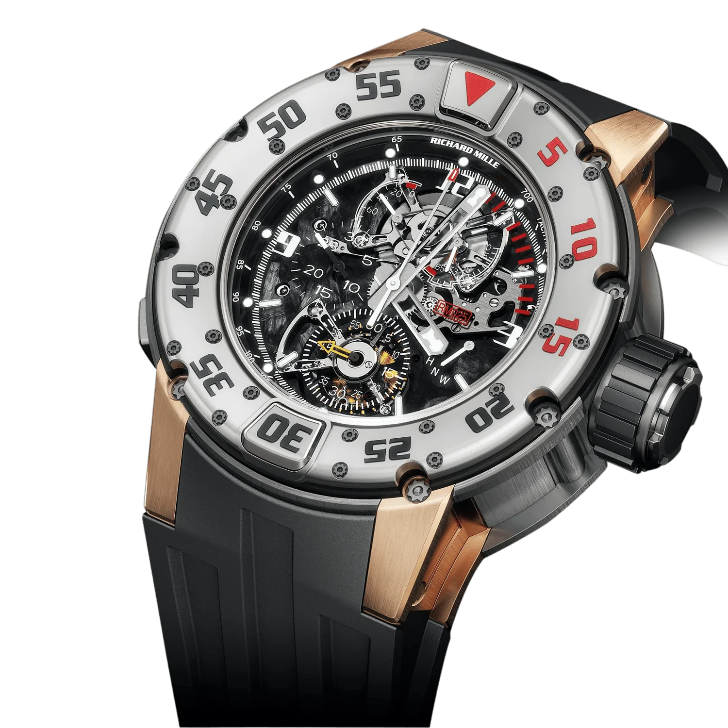 R&M RM 025 AJ Ti Manual Winding Tourbillon Chronograph 50mm - DiscoversMarket