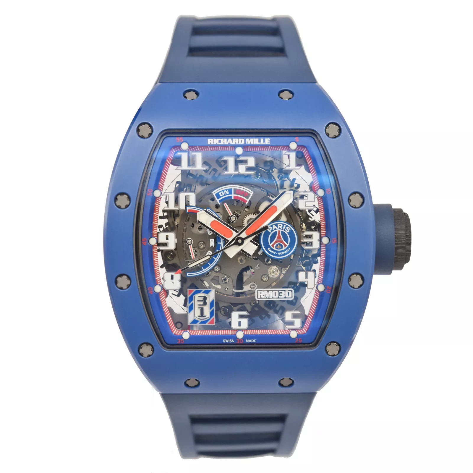 R&M RM030 Blue Ceramic