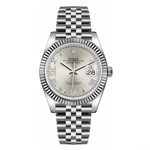 Datejust Silver Dial Oyster Bracelet 36mm - DiscoversMarket