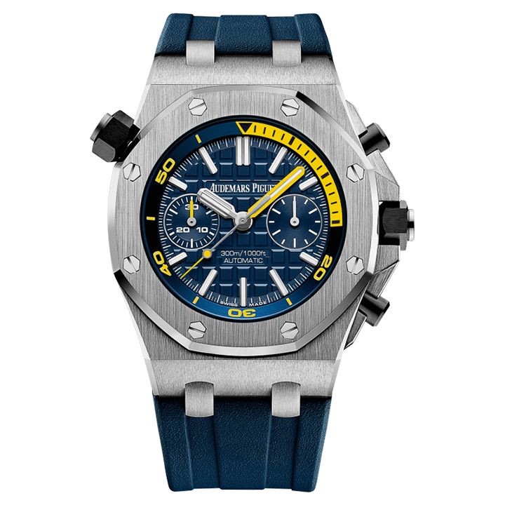 Aude Pig*et ROYAL OAK OFFSHORE DIVER CHRONOGRAPH Ref. 26703ST.OO.A027CA.01 - DiscoversMarket
