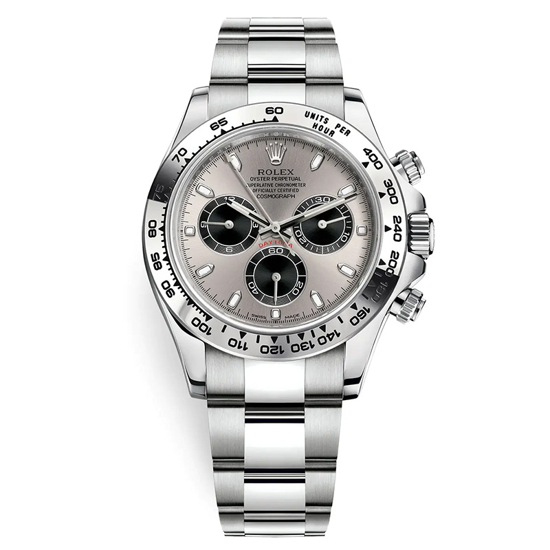 Cosmograph Daytona m116509-0072 Steel and Black Oyster 40mm Watch - DiscoversMarket