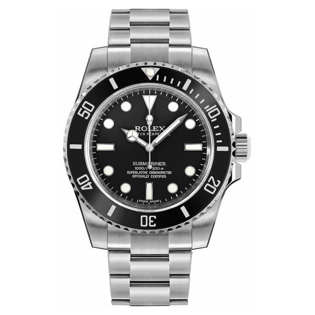 Submariner No Date Diver Watch Black Dial 40mm - DiscoversMarket