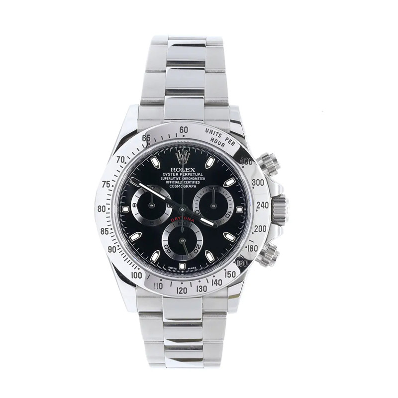 Cosmograph Daytona 116520 40mm Stainless Steel Watch Replica - DiscoversMarket