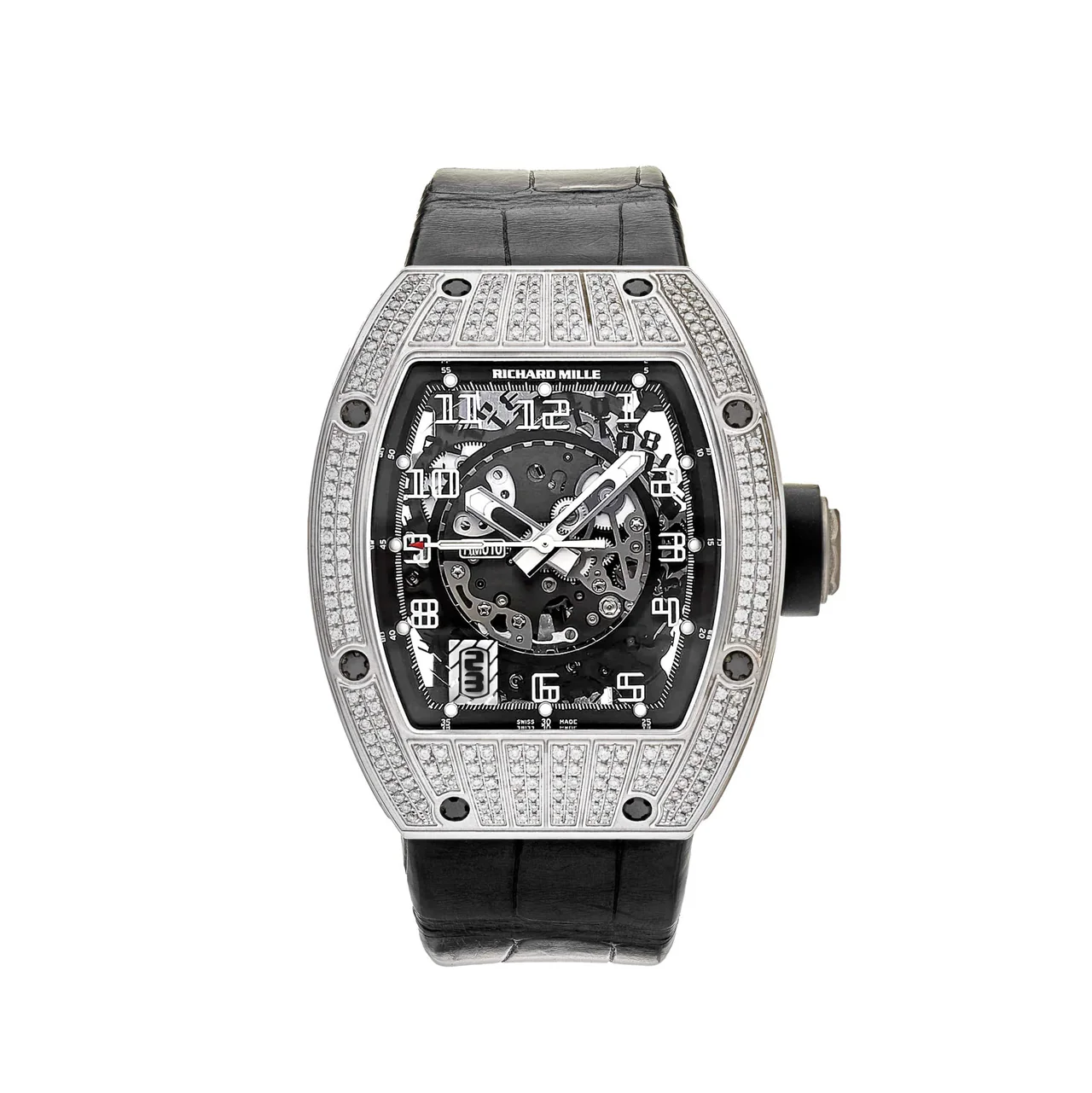 R&M RM 010 Automatic White Gold Diamond Set - DiscoversMarket