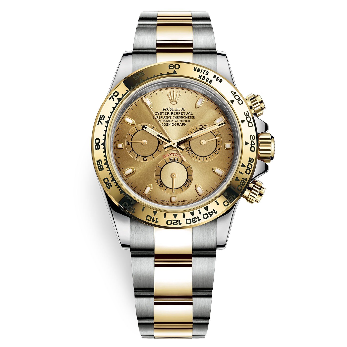Cosmograph Daytona m116503-0003 Champagne Index Oyster 40mm Watch - DiscoversMarket