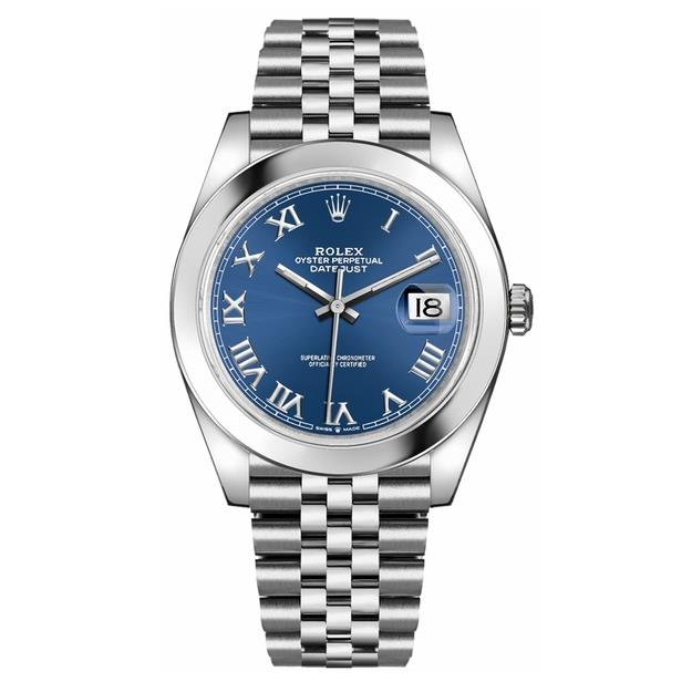 Datejust Blue Dial Jubilee Bracelet 41mm - DiscoversMarket