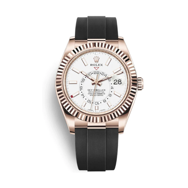 Sky-Dweller Oyster Flex White Dial 42mm - DiscoversMarket