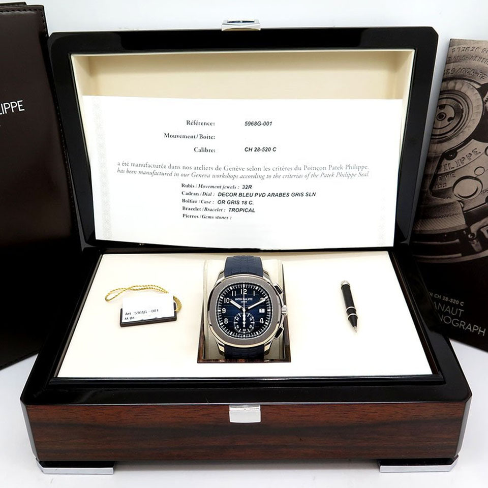Pat*k P Aquanaut 5968G-001 Mens Watch 42.2mm - DiscoversMarket