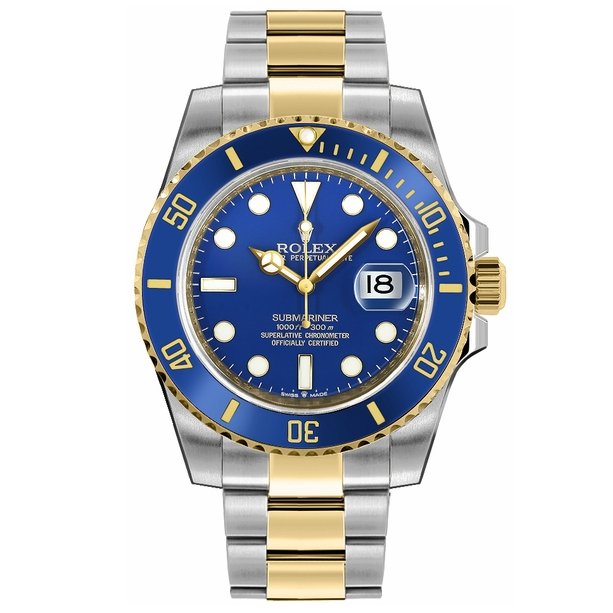 Submariner Date Blue Dial Two Tone 41mm - DiscoversMarket