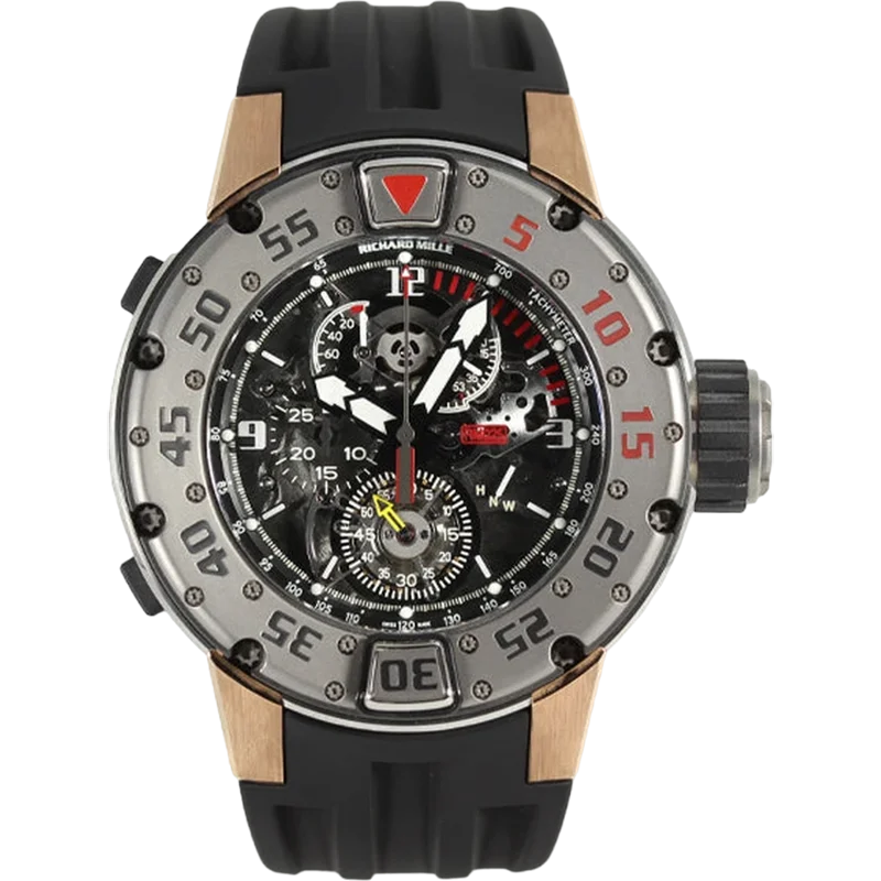 R&M RM 025 AJ Ti Manual Winding Tourbillon Chronograph 50mm - DiscoversMarket