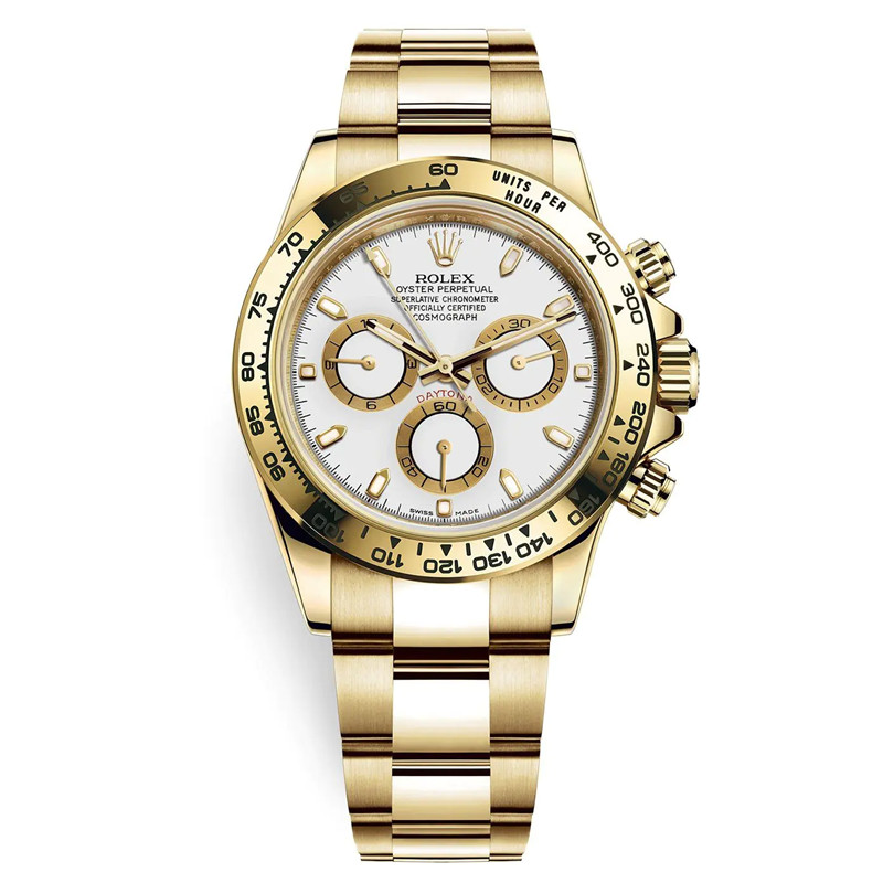 Cosmograph Daytona 116508 White Index Oyster 40mm Watch - DiscoversMarket