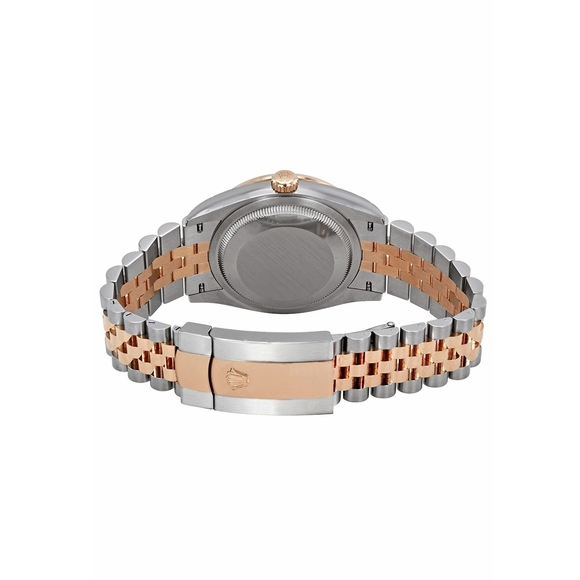 Datejust Dark Rhodium Dial Fluted Bezel 36mm - DiscoversMarket
