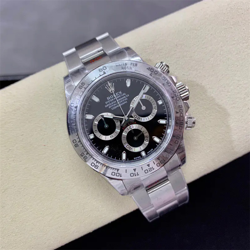 Cosmograph Daytona 116520 40mm Stainless Steel Watch Replica - DiscoversMarket