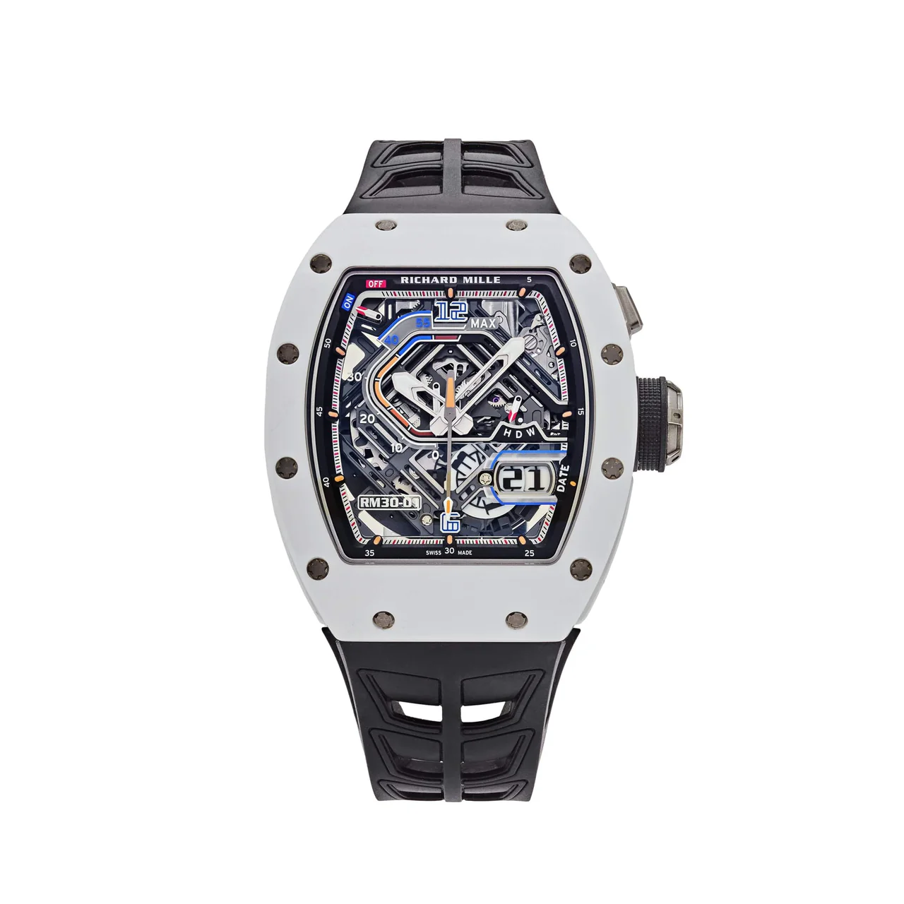 R&M RM 30-01 Declutchable Rotor White Ceramic (2024) - DiscoversMarket