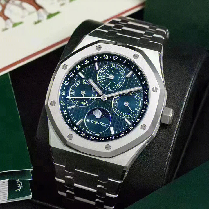 Aude Pig*et ROYAL OAK PERPETUAL CALENDAR 26574ST.OO.1220ST.03 - DiscoversMarket