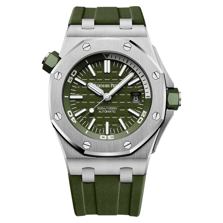 Aude Pig*et ROYAL OAK OFFSHORE DIVER Ref. 15710ST.OO.A052CA.01 - DiscoversMarket
