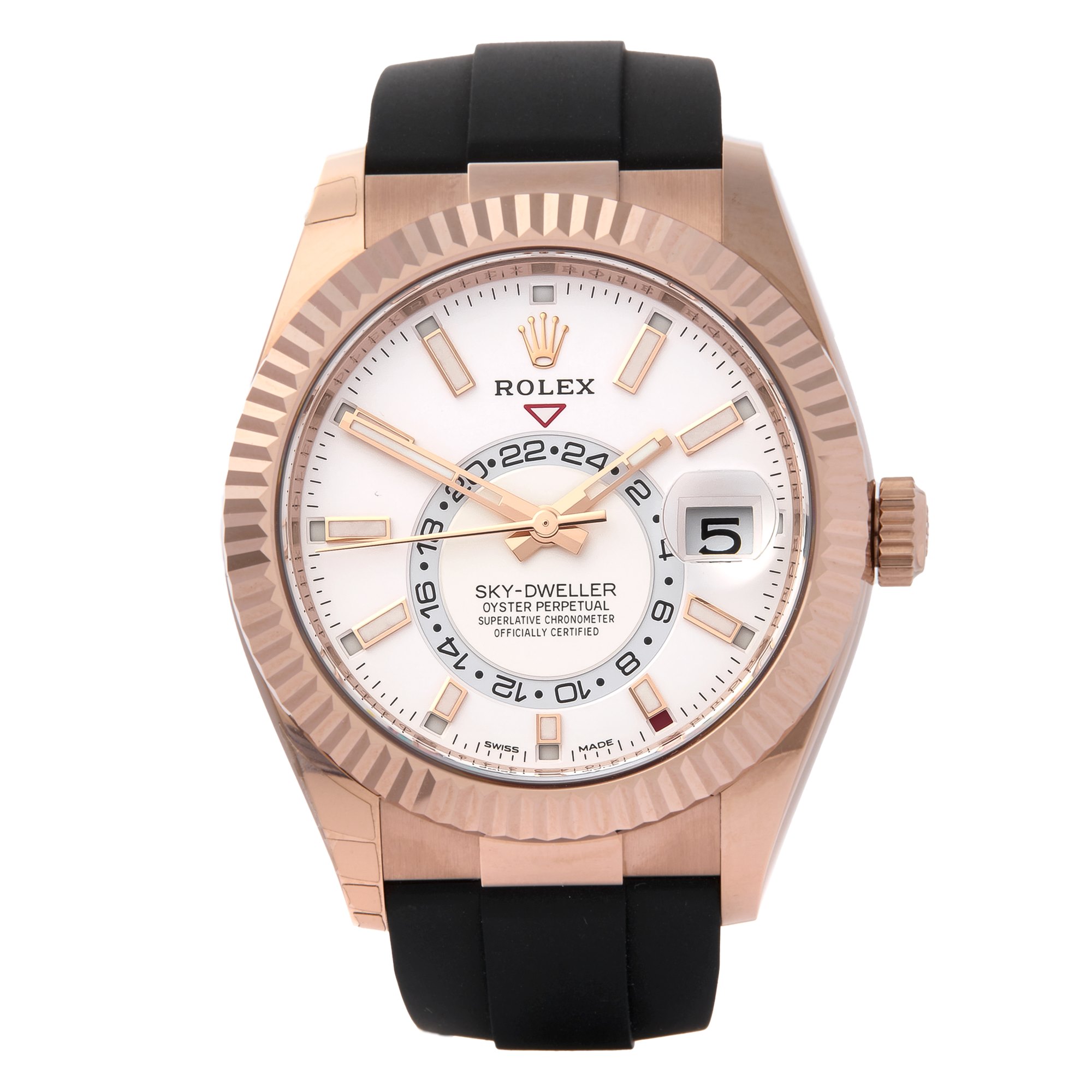 Sky-Dweller Oyster Flex White Dial 42mm - DiscoversMarket