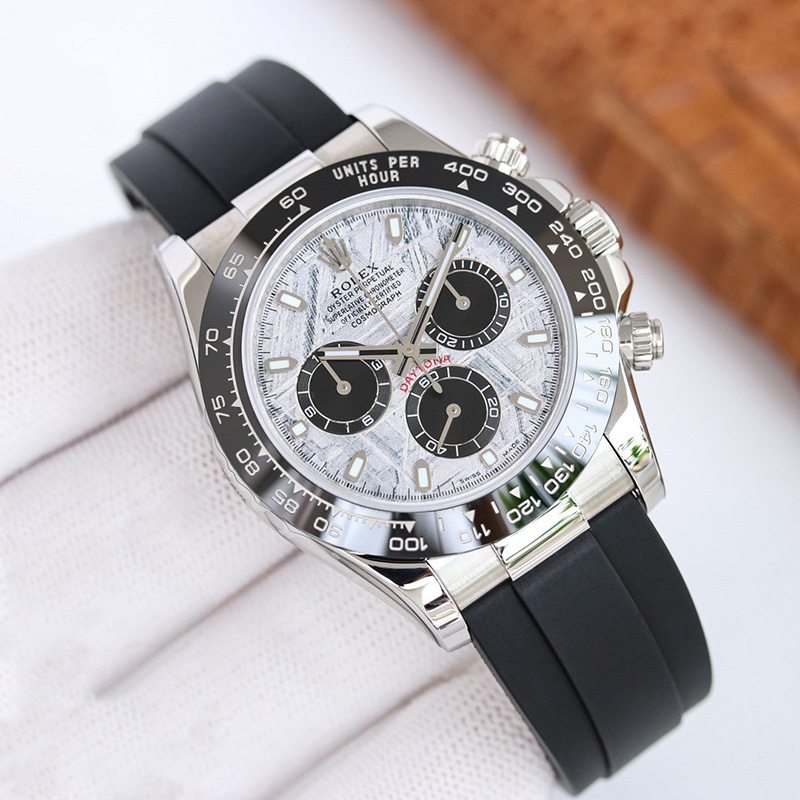 Cosmograph Daytona M116519LN-0038 40mm Meteorite Oysterflex Watch - DiscoversMarket