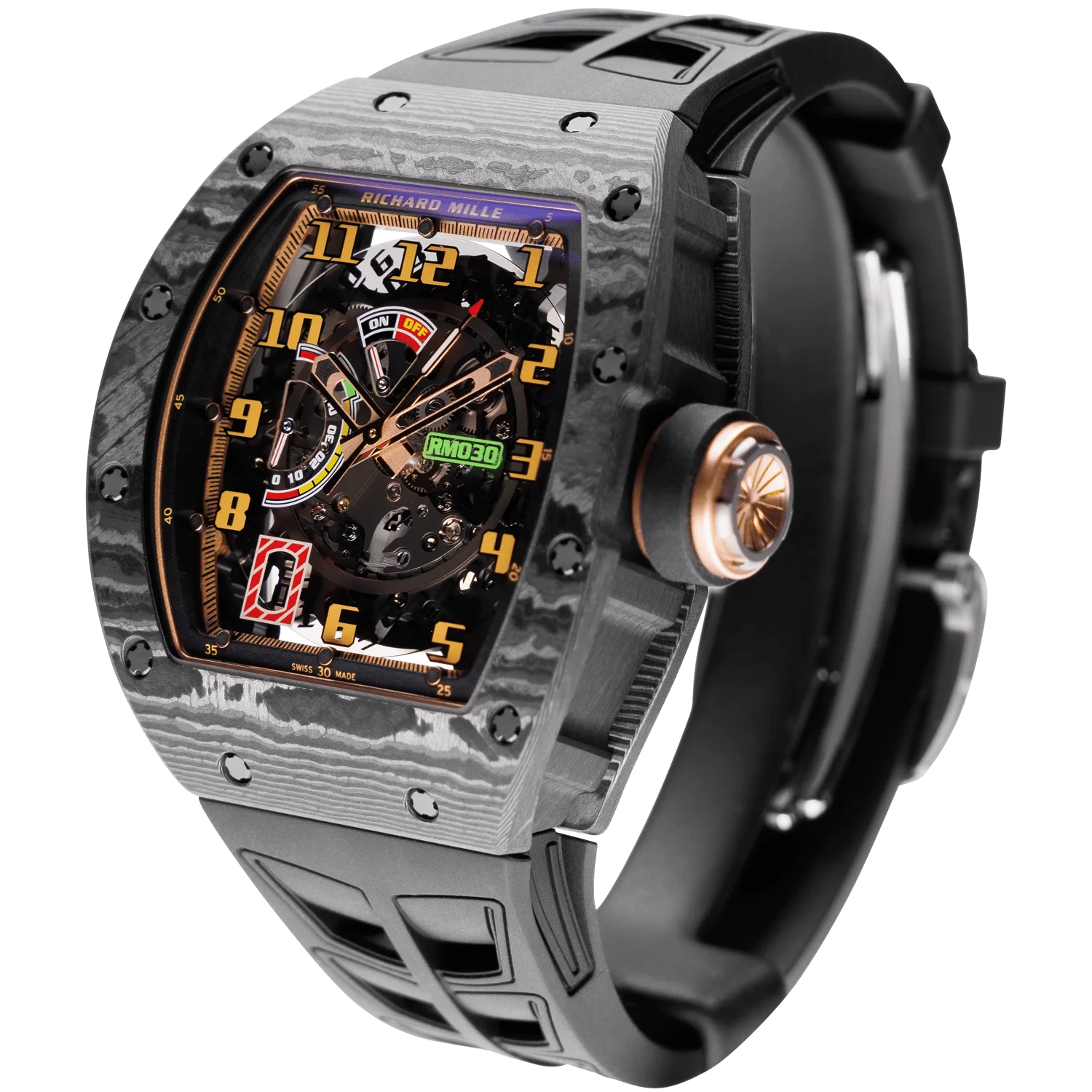 R&M RM 030 Automatic Winding with Declutchable Rotor Carbon Ultimate Limited Edition - DiscoversMarket