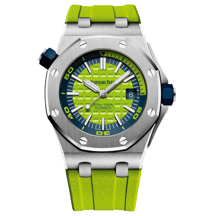 Aude Pig*et ROYAL OAK OFFSHORE DIVER Ref. 15710ST.OO.A038CA.01 - DiscoversMarket
