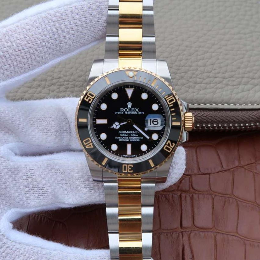 Submariner Date Two Tone Oyster Bracelet 41mm - DiscoversMarket