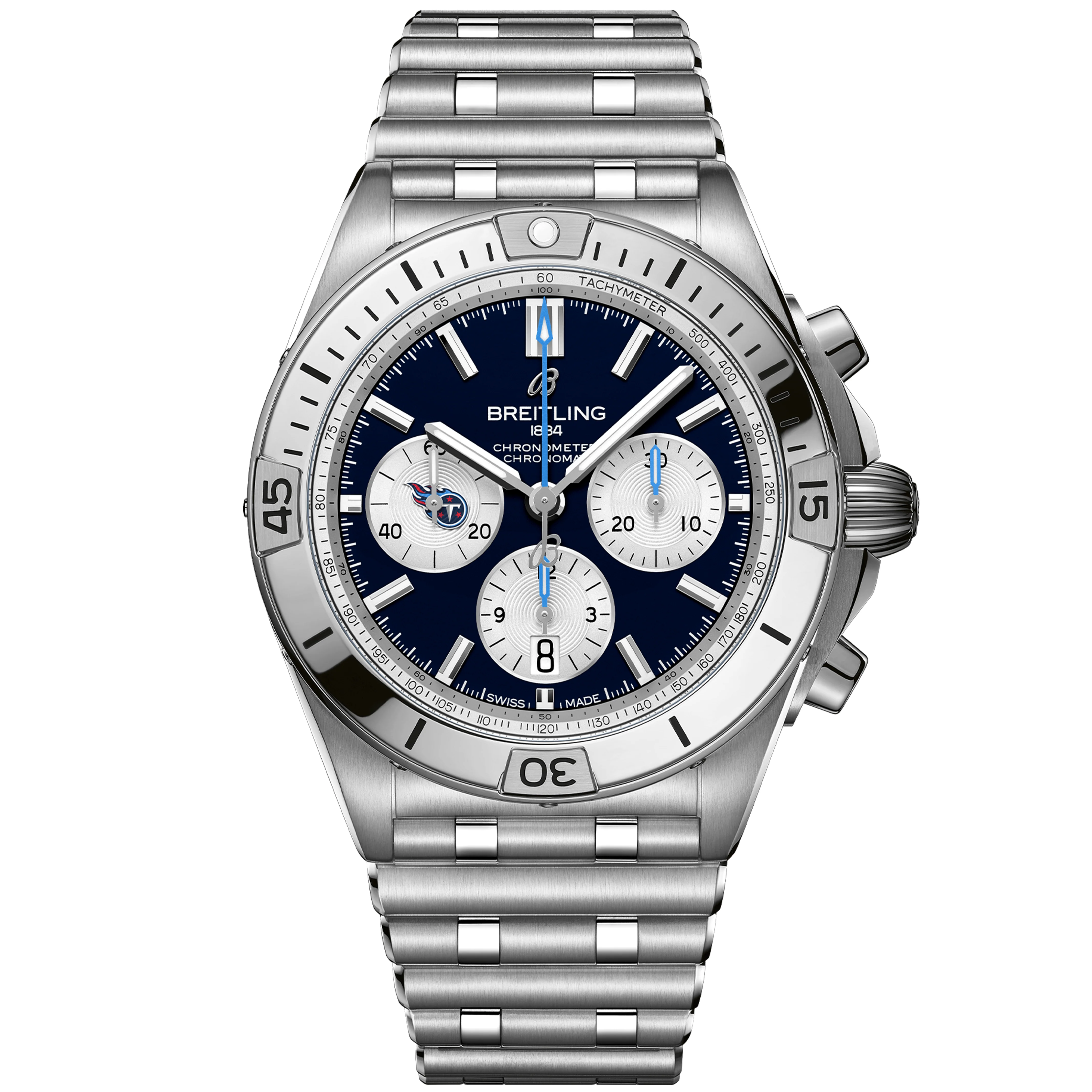 Chronomat B01 42 NFL Tennessee Titans Edition AB01342B1C6A1 - DiscoversMarket