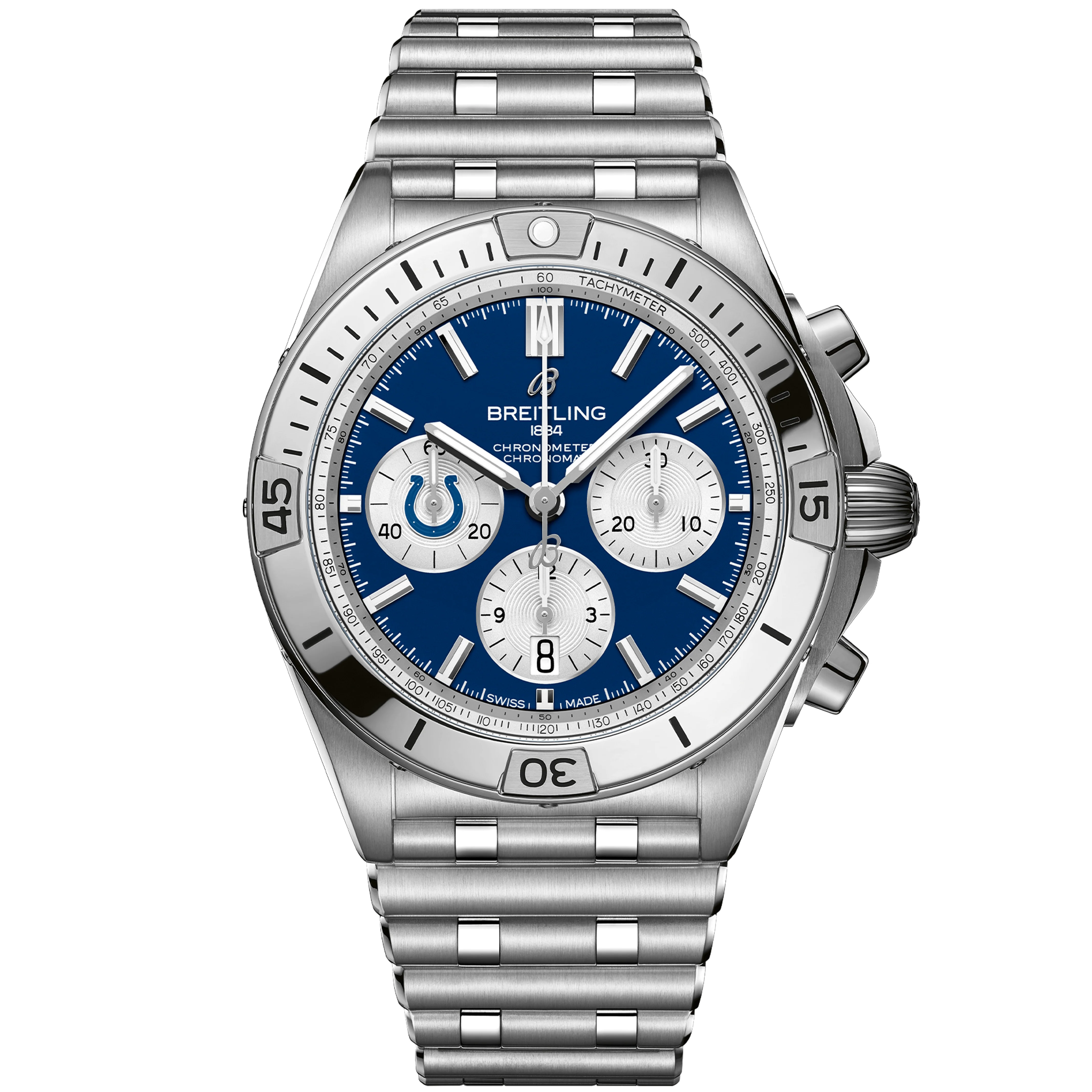 Chronomat B01 42 NFL Indianapolis Colts Edition AB01342B1C2A1 - DiscoversMarket