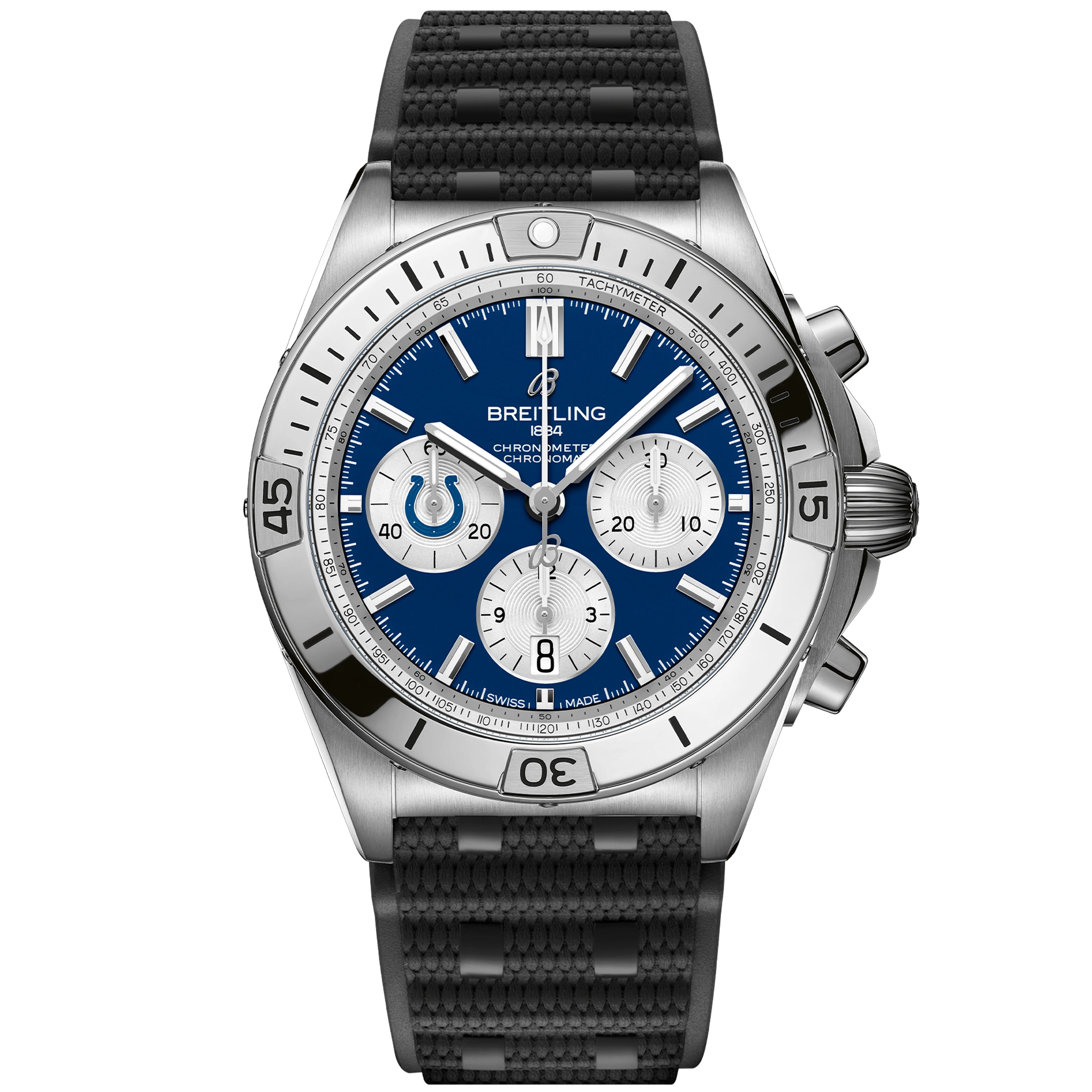 Chronomat B01 42 NFL Indianapolis Colts Edition AB01342B1C2S1 - DiscoversMarket