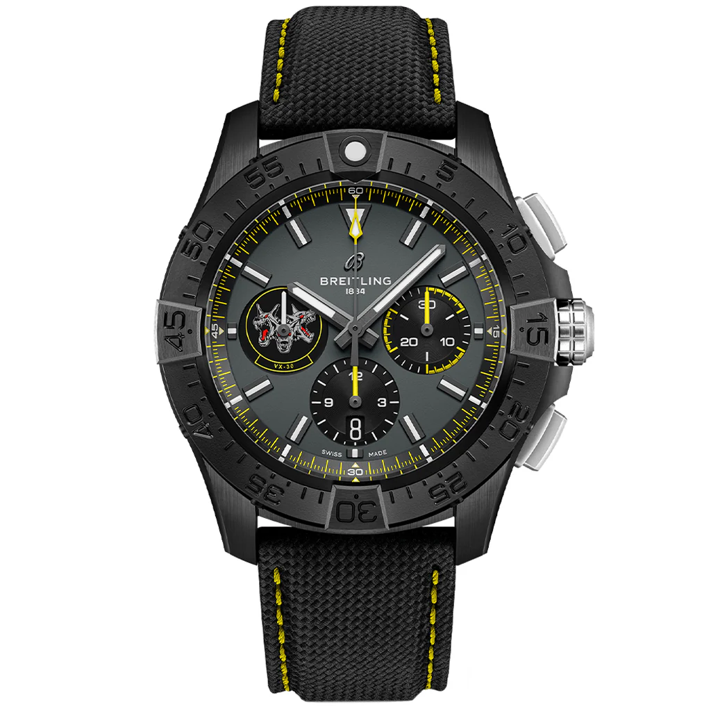 Avenger B01 Chronograph 44 Night Mission USN Bloodhounds SB01472A1B1X1 - DiscoversMarket