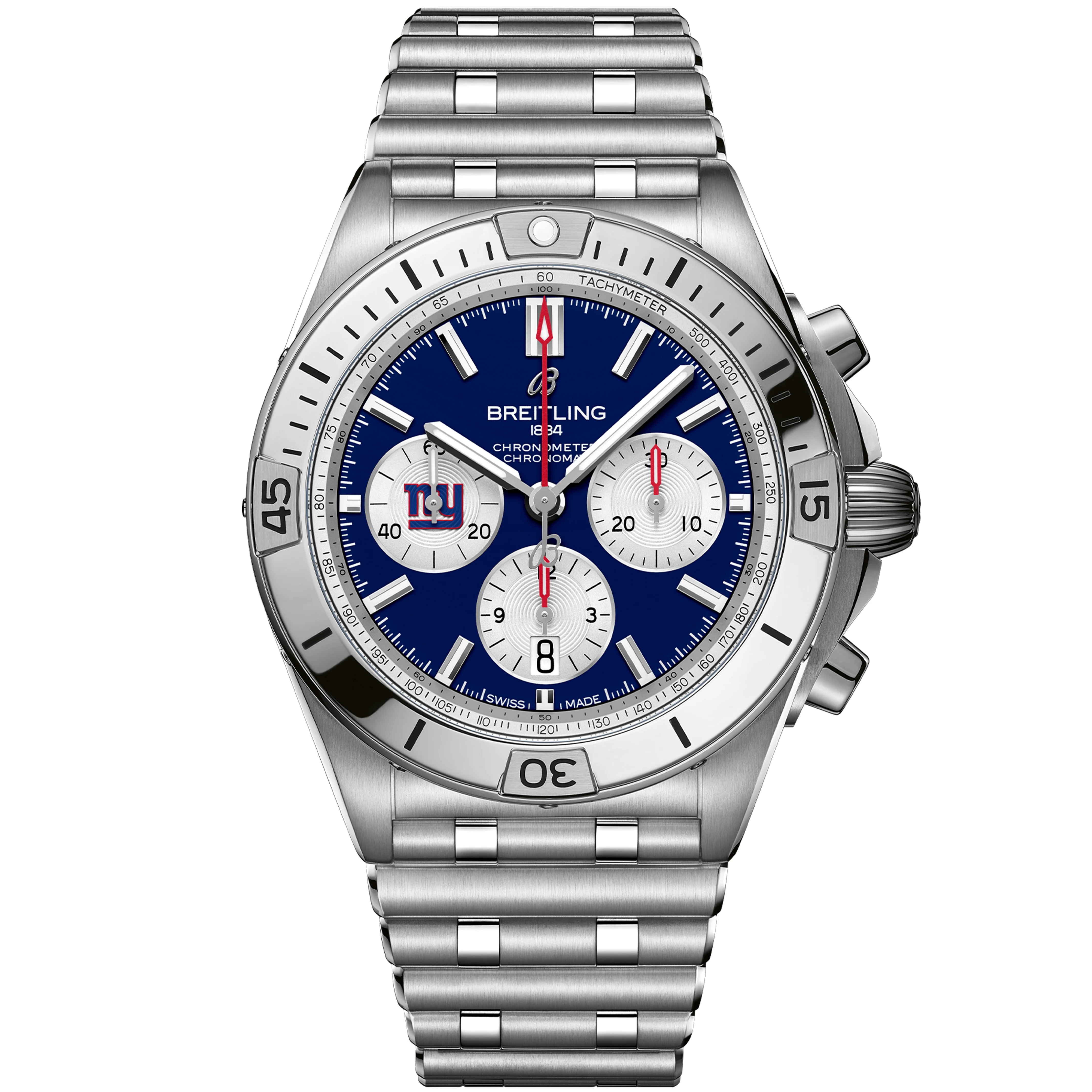 Chronomat B01 42 NFL New York Giants Edition AB01342B1CAA1 - DiscoversMarket