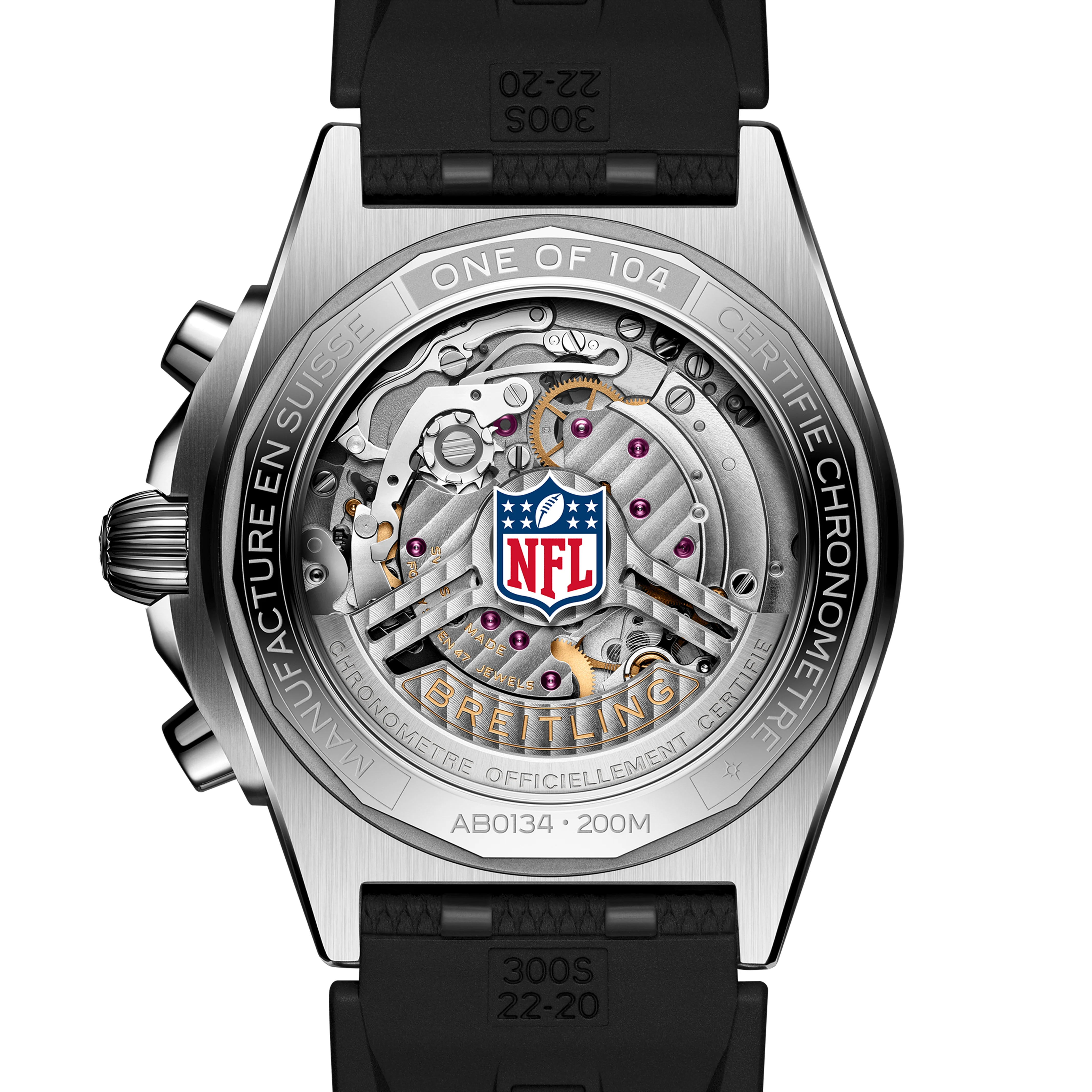 Chronomat B01 42 NFL Cincinnati Bengals Edition AB01342B1O1S1 - DiscoversMarket