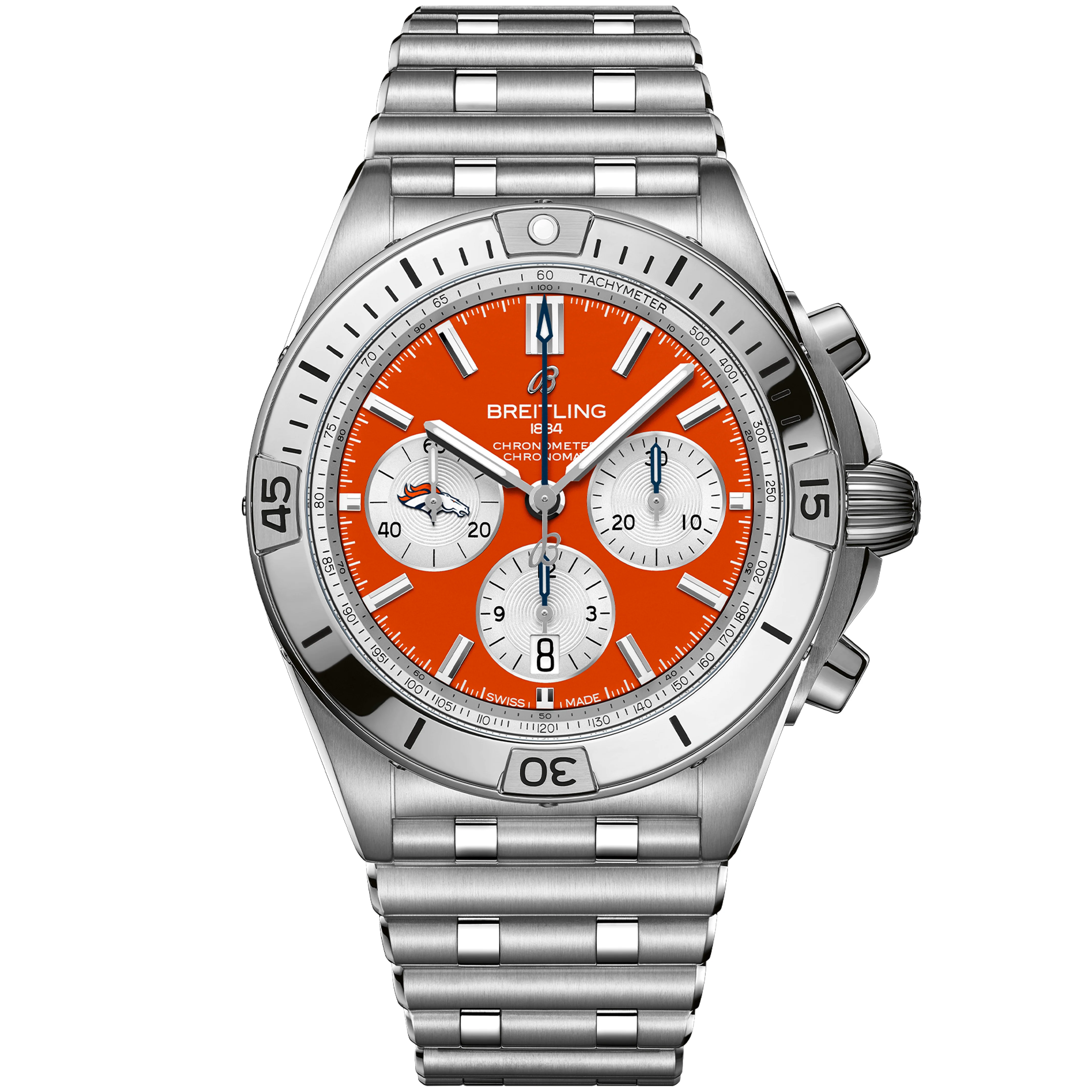 Chronomat B01 42 NFL Denver Broncos Edition AB01342B1O2A1 - DiscoversMarket