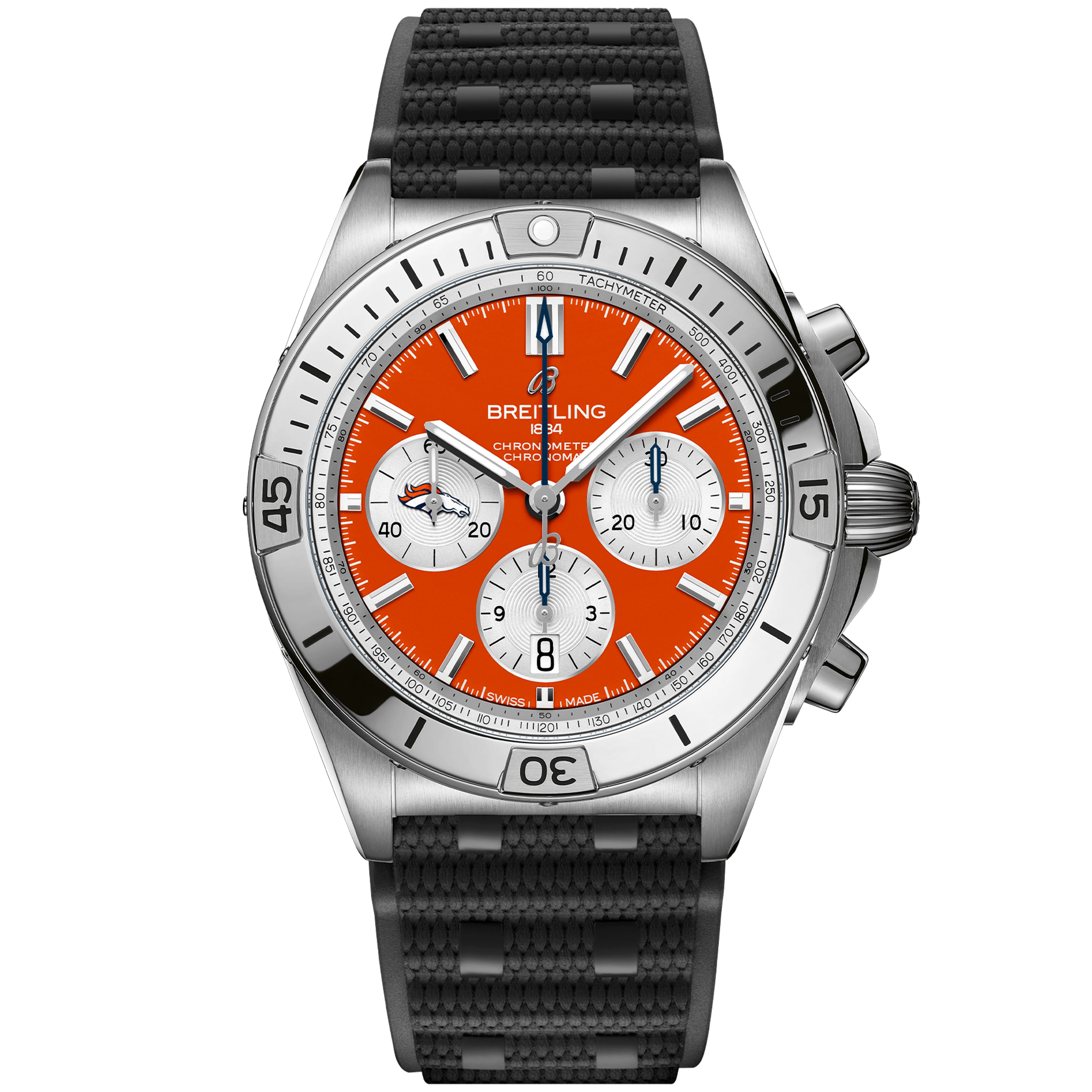 Chronomat B01 42 NFL Denver Broncos Edition AB01342B1O2S1 - DiscoversMarket