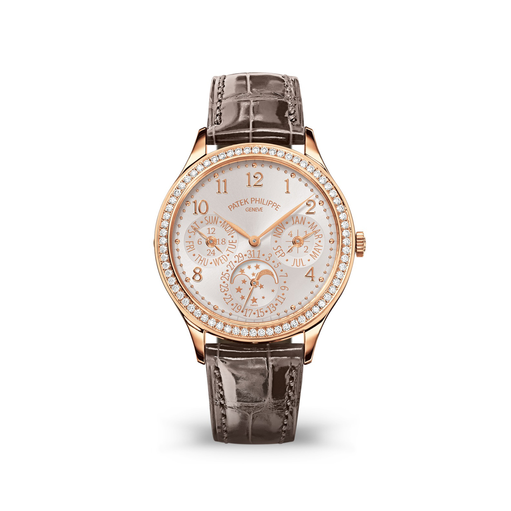 Patek Philippe Grand Complications Rose Gold Ladies First Perpetual Calendar 7140R-001 - DiscoversMarket