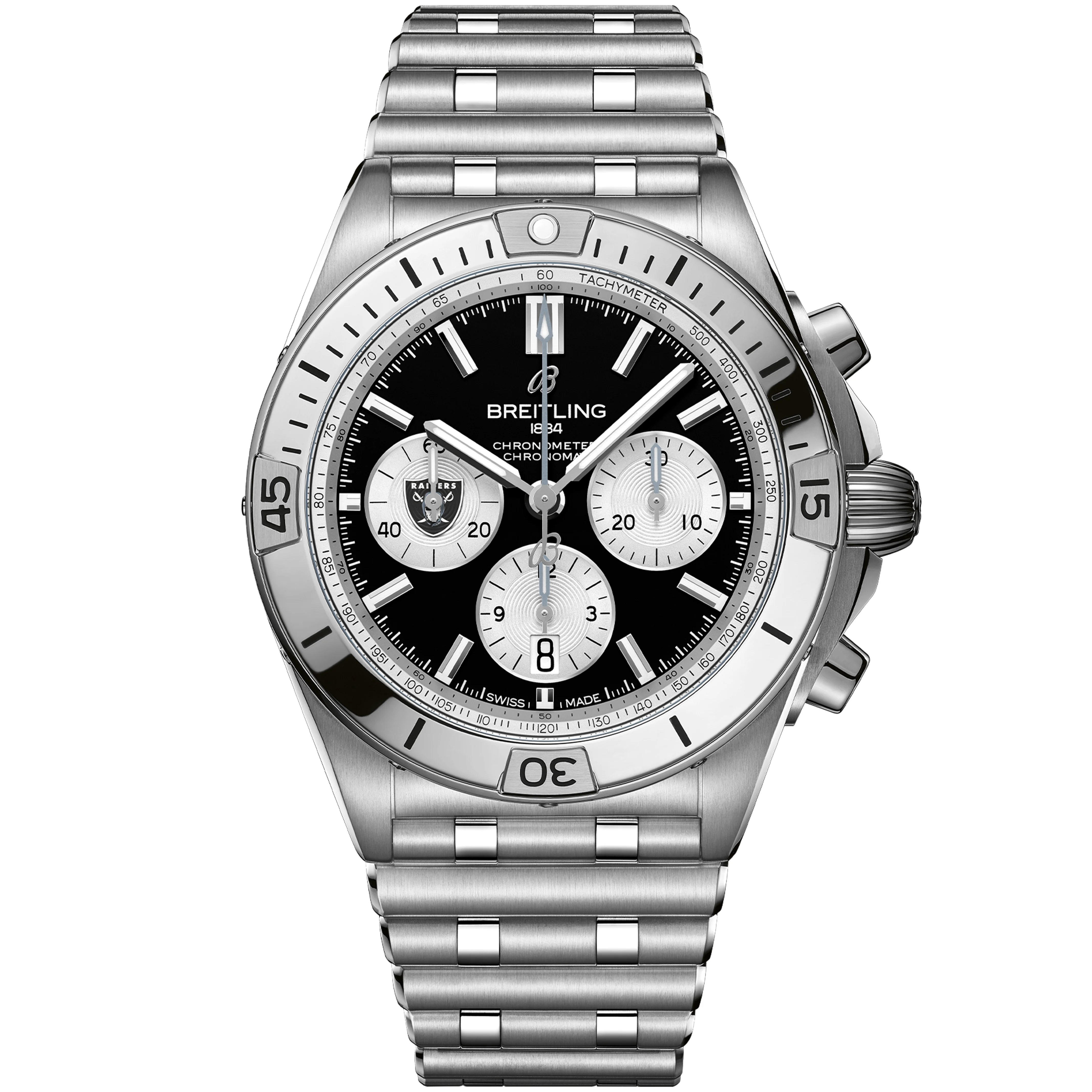 Chronomat B01 42 NFL Las Vegas Raiders Edition AB01342B1B1A1 - DiscoversMarket