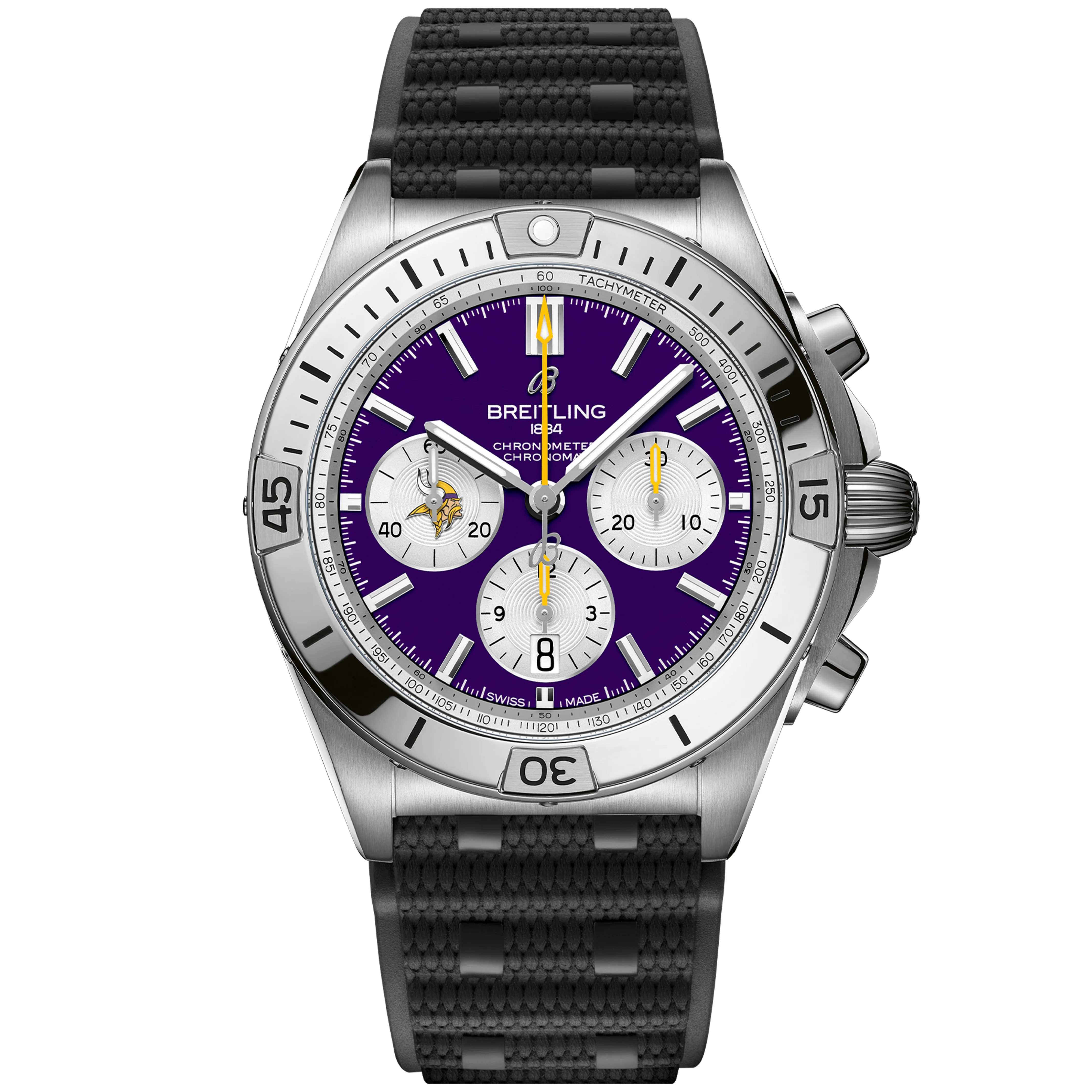Chronomat B01 42 NFL Minnesota Vikings Edition AB01342B1K4S1 - DiscoversMarket