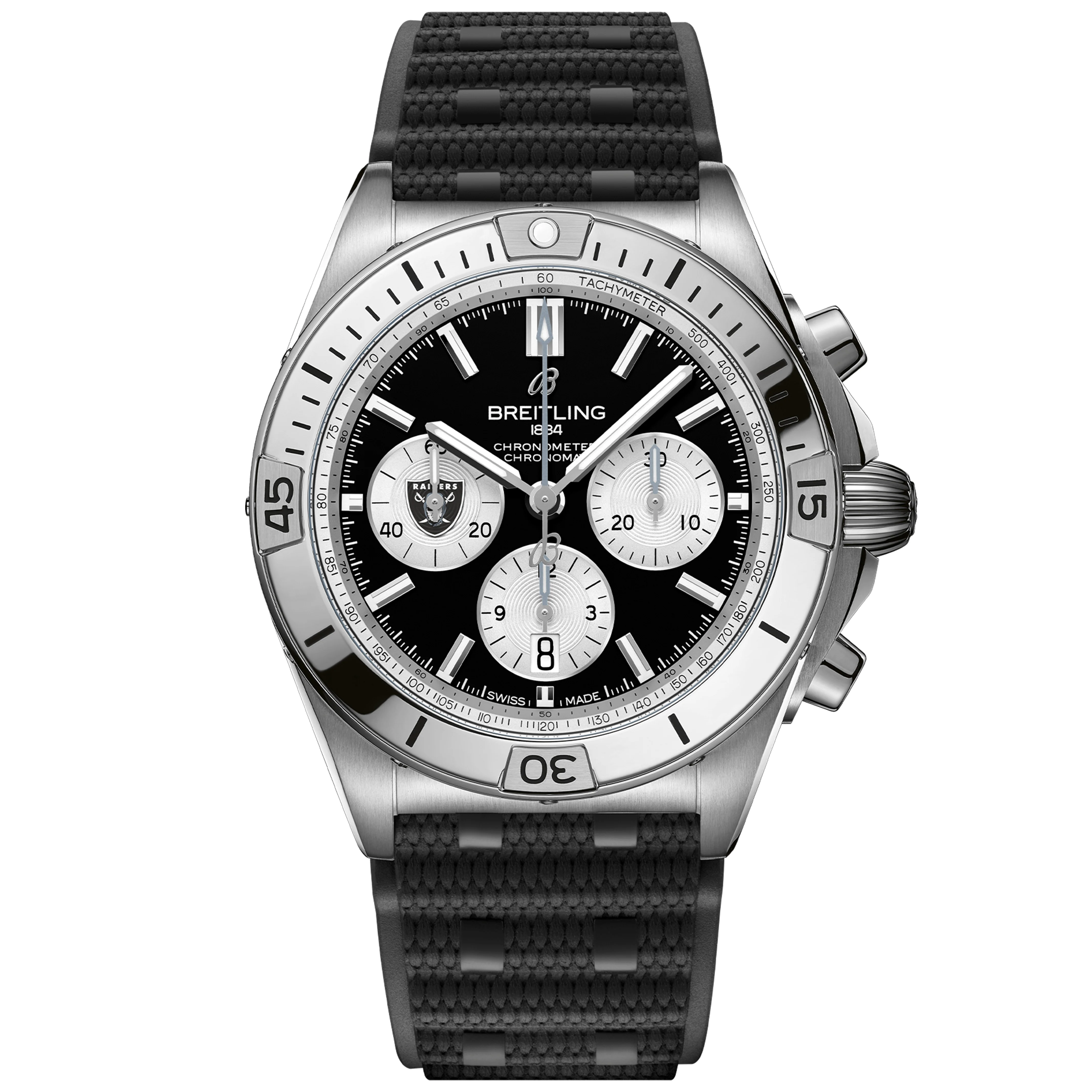 Chronomat B01 42 NFL Las Vegas Raiders Edition AB01342B1B1S1 - DiscoversMarket