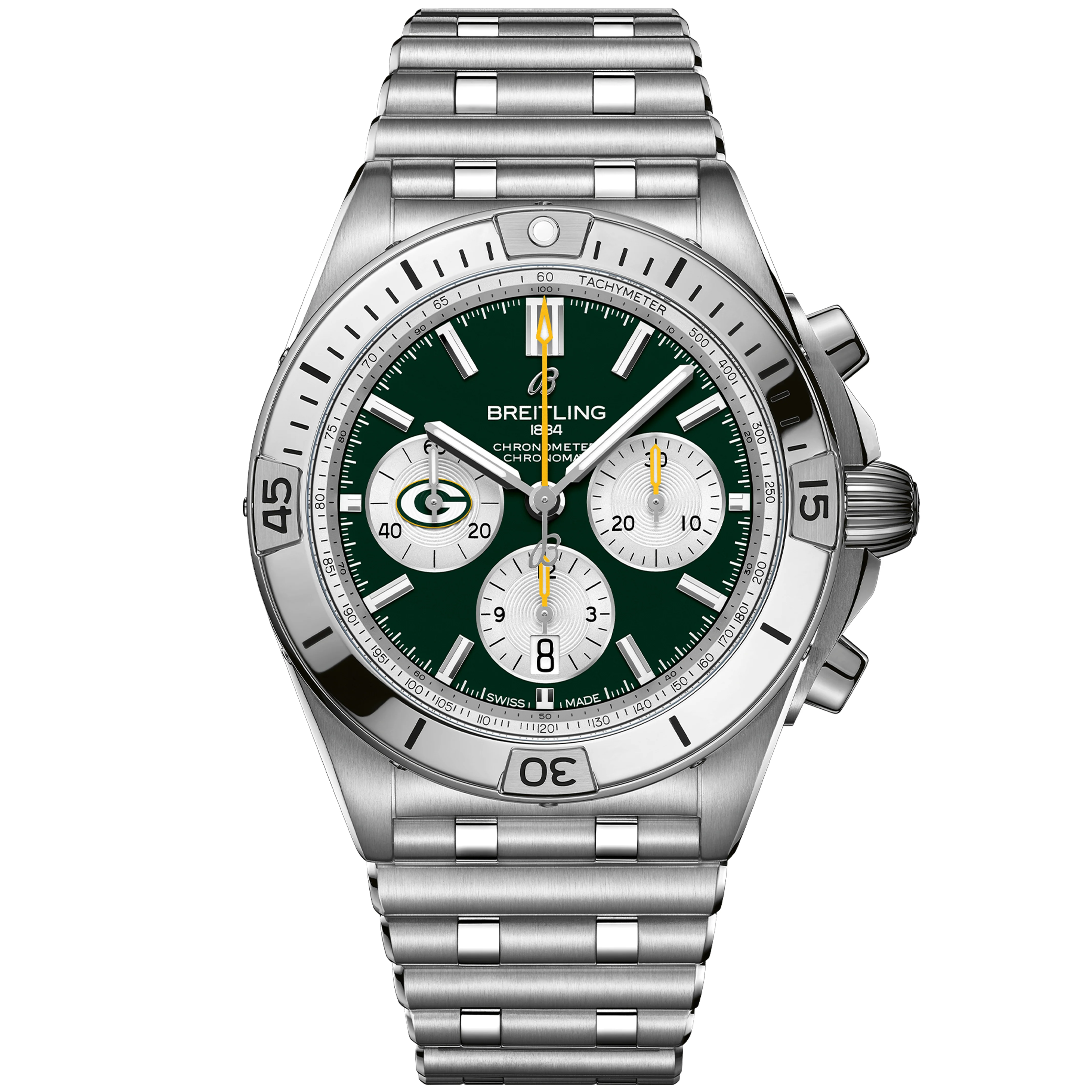 Chronomat B01 42 NFL Green Bay Packers Edition AB01342B1L1A1 - DiscoversMarket