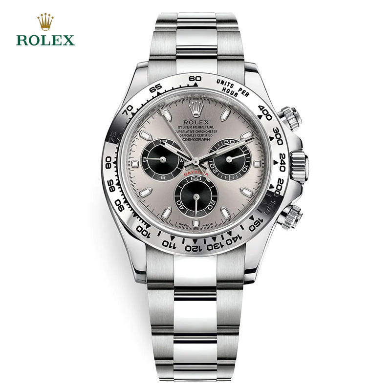 Cosmograph Daytona m116509-0072 Steel and Black Oyster 40mm Watch - DiscoversMarket