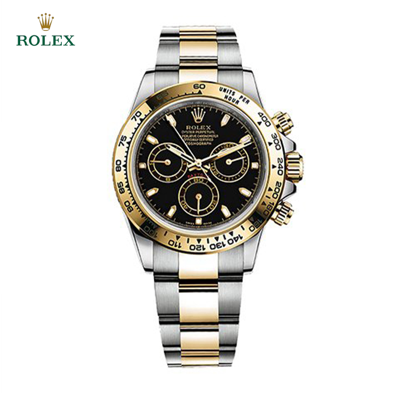 Cosmograph Daytona 116503 Black Index Oyster 40mm Watch - DiscoversMarket