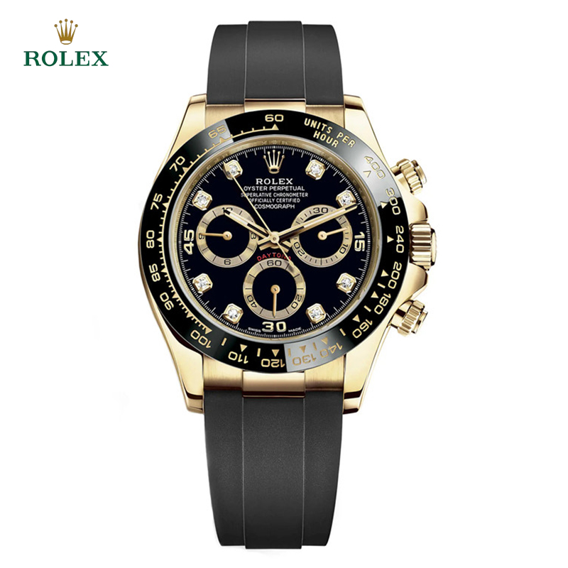 Cosmograph Daytona m116518ln-0078 Black Diamond Dial Oysterflex 40mm - DiscoversMarket