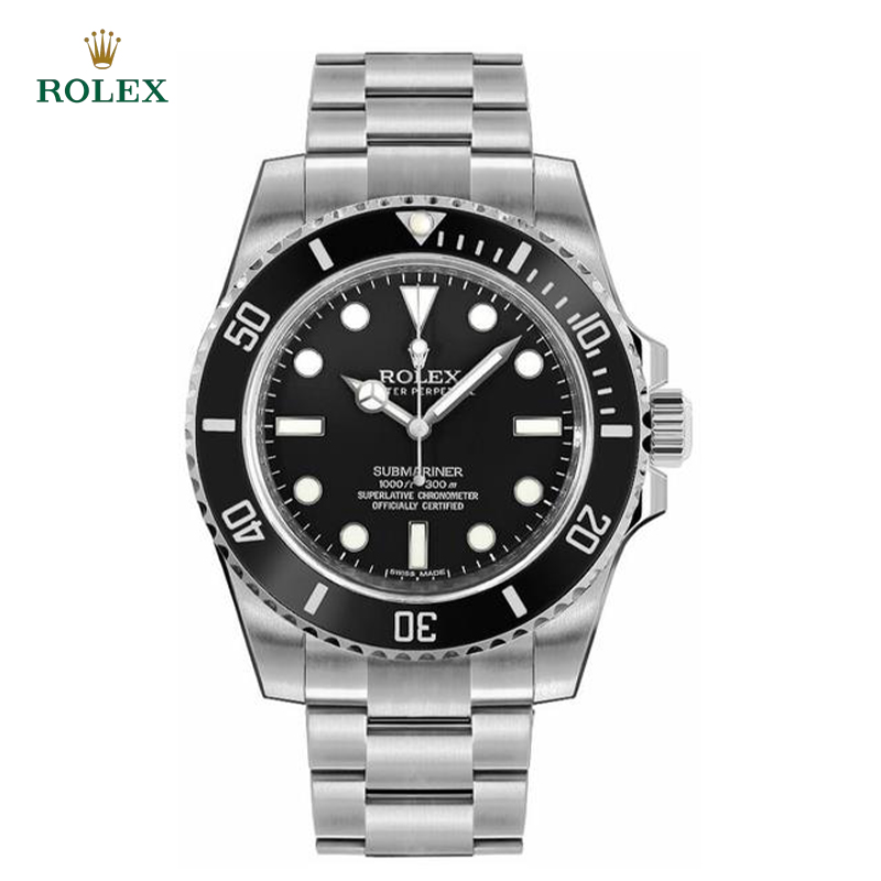 Submariner No Date Diver Watch Black Dial 40mm - DiscoversMarket