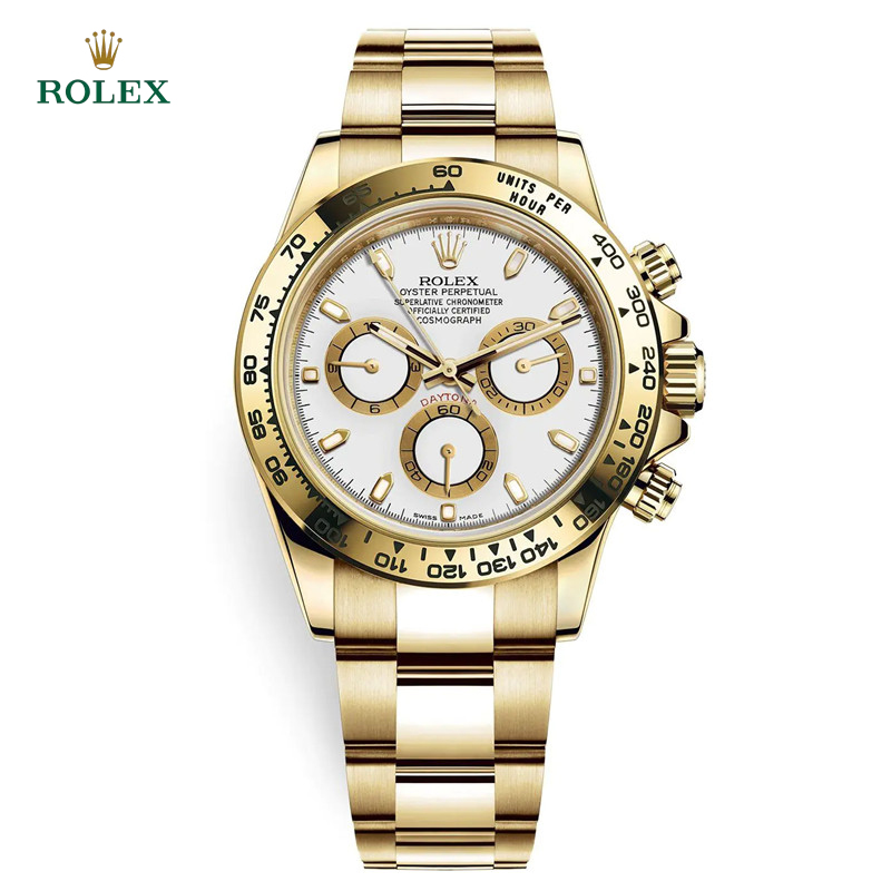Cosmograph Daytona 116508 White Index Oyster 40mm Watch - DiscoversMarket